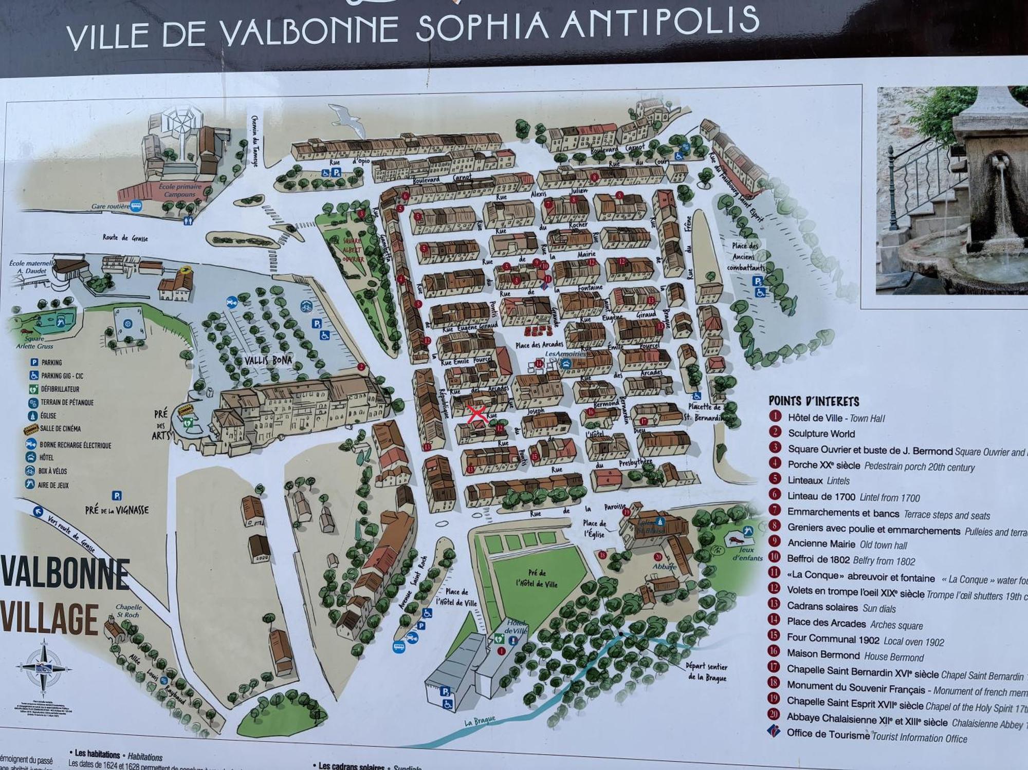 Cosy Flat In The Heart Of Valbonne Village Екстериор снимка